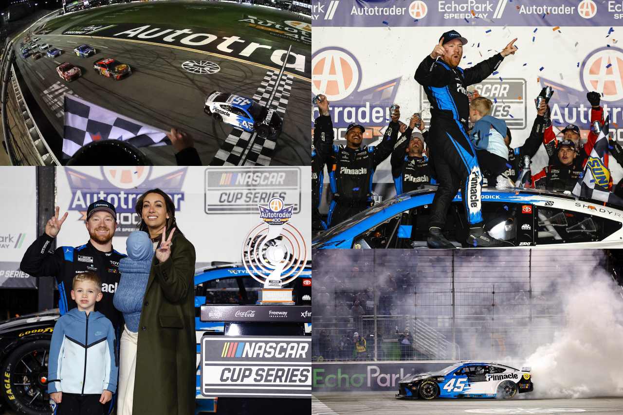 23XIトヨタが好調維持。45号車レディックがダブルオーバータイムで劇的逆転勝利／NASCAR第2戦