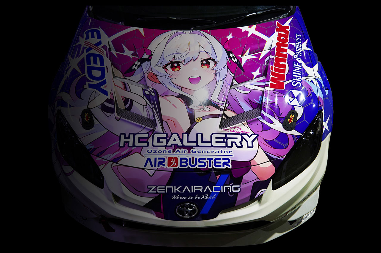 HC GALLERYが2026年スーパー耐久ST-4に“痛車”で参戦。勝利と話題性の両立を目指す