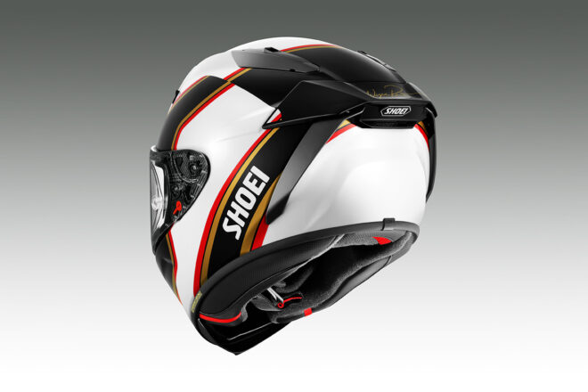 ショウエイ、『X-Fifteen』にウェイン・レイニーのレプリカモデル『RAINEY』を追加。2026年5月に発売