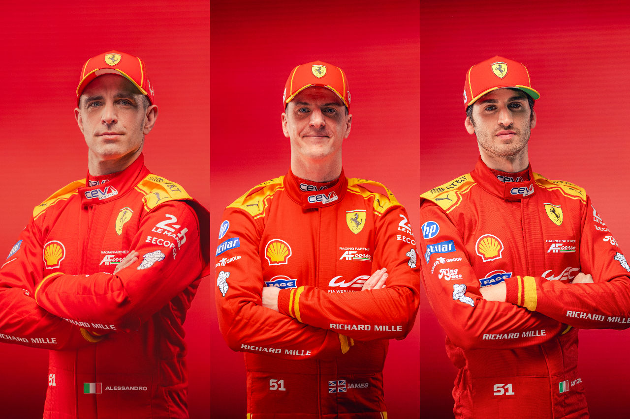 タイトル防衛を狙う王者フェラーリが2026年仕様の『499P』を披露。カラーリングと空力をマイナーチェンジ／WEC