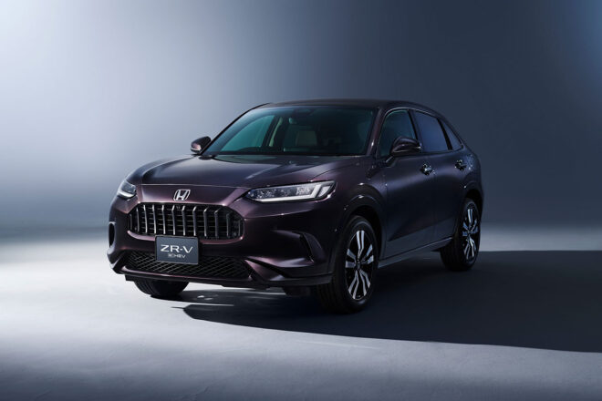 ホンダが『ZR-V』一部改良モデルの情報を先行公開。3月登場に先立ち予約受付もスタート