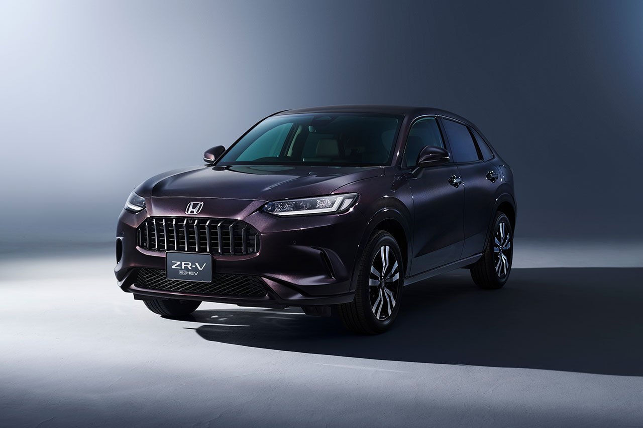 ホンダが『ZR-V』一部改良モデルの情報を先行公開。3月登場に先立ち予約受付もスタート