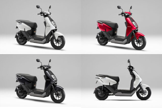 一充電で81km走れるホンダの電動原付『ICON e：』が3月発売。シート下に26Lの容量確保