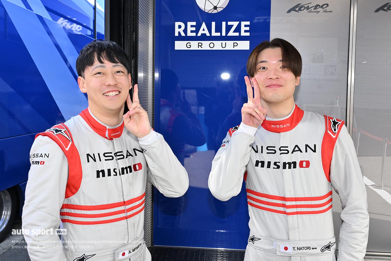 「毎晩一緒にゲームやってました」という長年の友人ふたりがタッグ。若き名取鉄平＆三宅淳詞コンビがKONDO RACINGでさらなる飛躍目指す