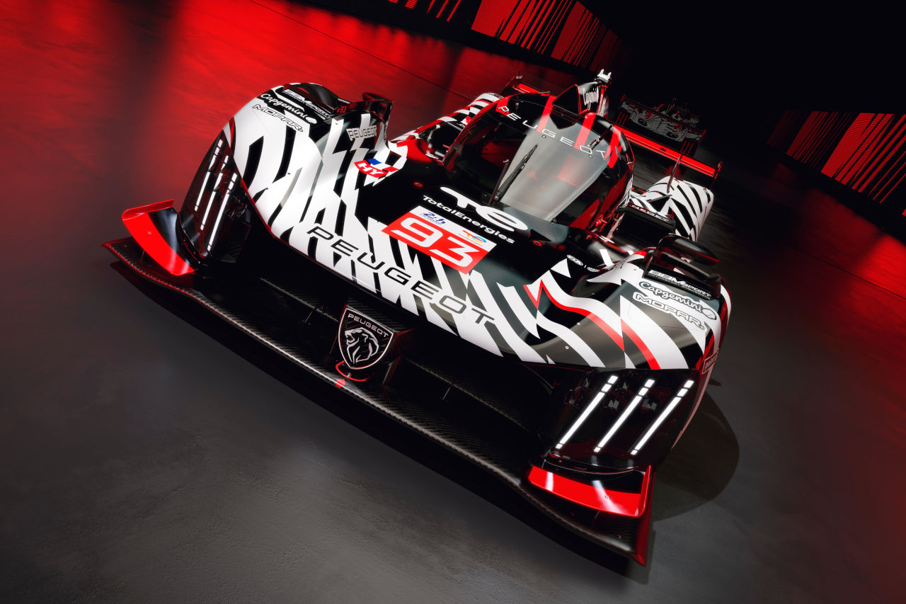 4年目の『プジョー9X8』が大胆イメチェン。205 GTiの歴史的なカラーを採用／WEC