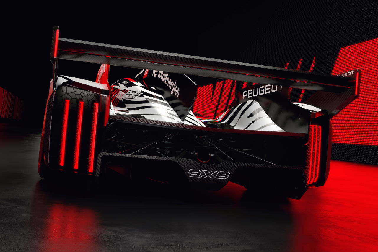 4年目の『プジョー9X8』が大胆イメチェン。205 GTiの歴史的なカラーを採用／WEC