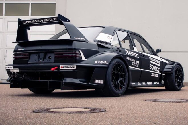 メルセデス・ベンツの名機『190E Evo.II DTM』をレストモッド。HWA製『EVO.R』がニュル24時間参戦へ