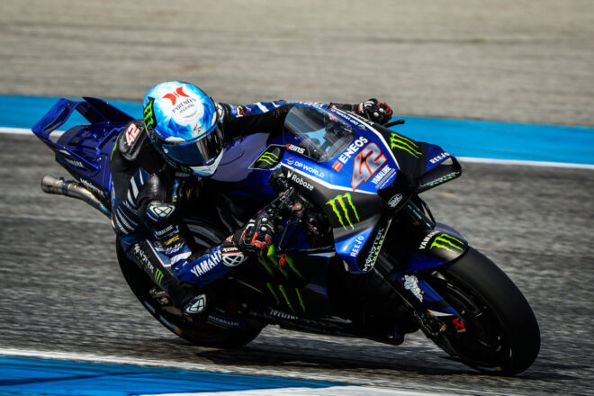 V4エンジン本格投入のヤマハ、クアルタラロは苦戦も「マシンの方向性を見つけようとしている」／第1戦タイGP