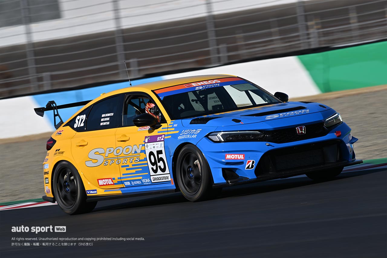 開幕戦の舞台モビリティリゾートもてぎでスーパー耐久公式テスト開催。TKRI松永建設AMG GT3がトップタイム