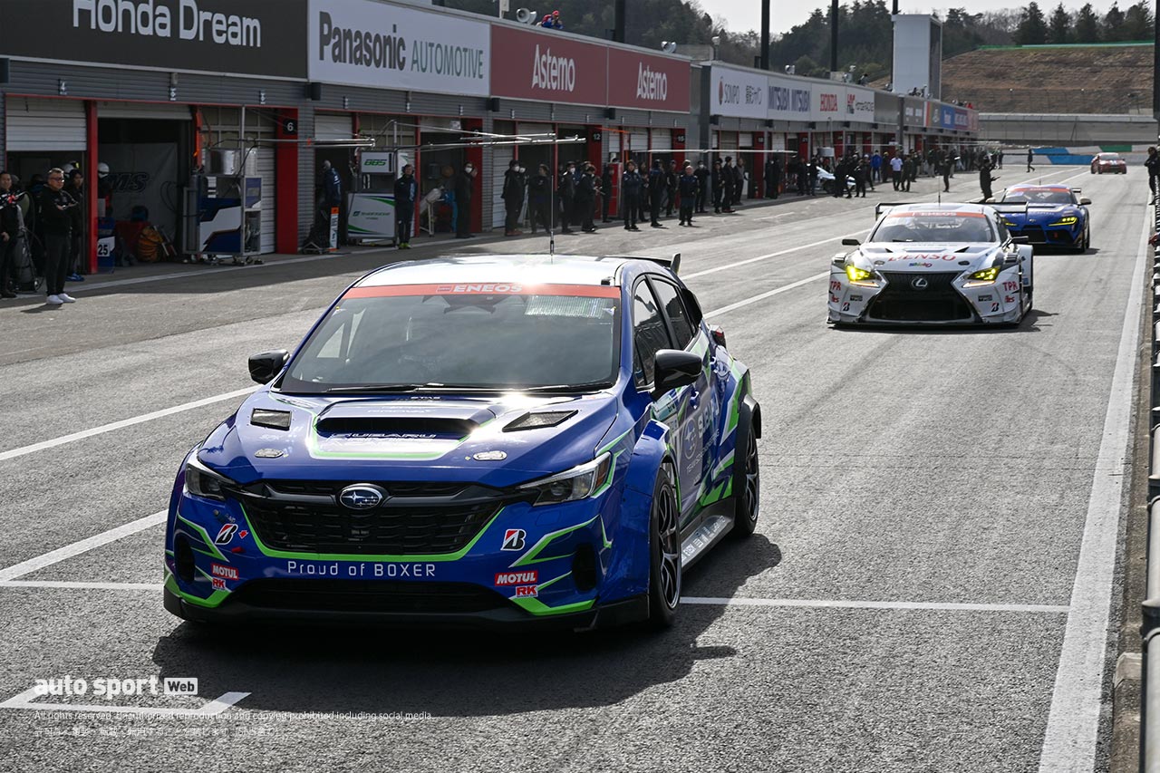 開幕戦の舞台モビリティリゾートもてぎでスーパー耐久公式テスト開催。TKRI松永建設AMG GT3がトップタイム