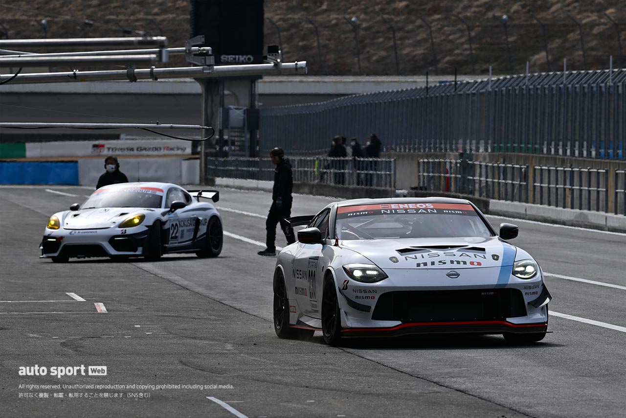 開幕戦の舞台モビリティリゾートもてぎでスーパー耐久公式テスト開催。TKRI松永建設AMG GT3がトップタイム