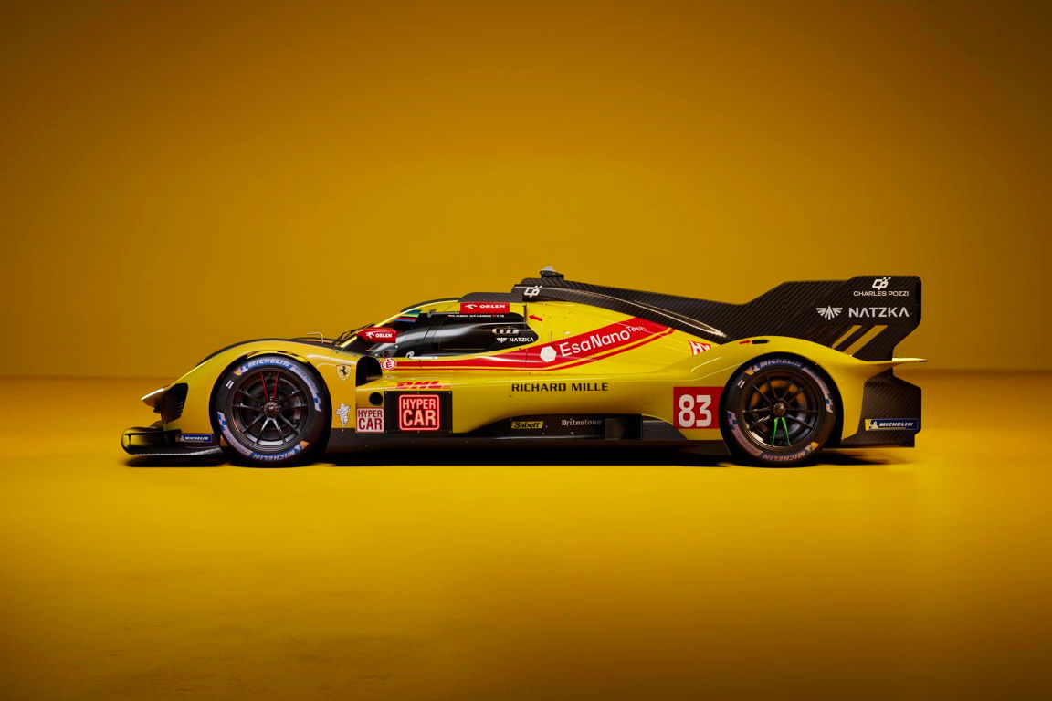 クビサ擁するル・マン覇者AFコルセがフェラーリ499Pのカラーリングを発表。前年の選手権2位からさらなる成功目指す