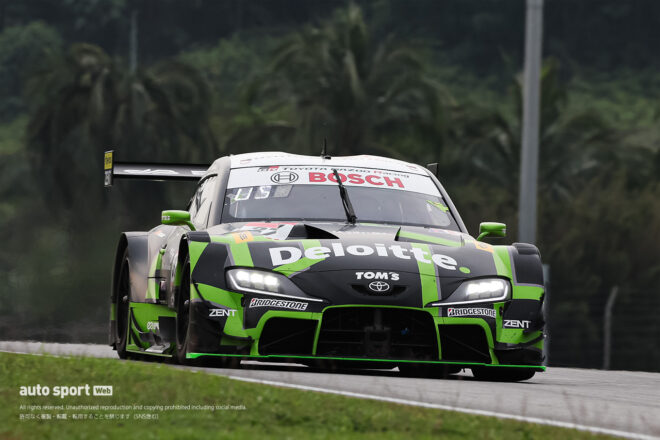 Deloitte TOM’S GR Supra（笹原右京／ジュリアーノ・アレジ）