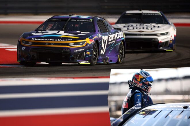 歴史的快進撃。トヨタのレディックが史上初の開幕3連勝「SVGを倒したいと思っていた」／NASCAR第3戦