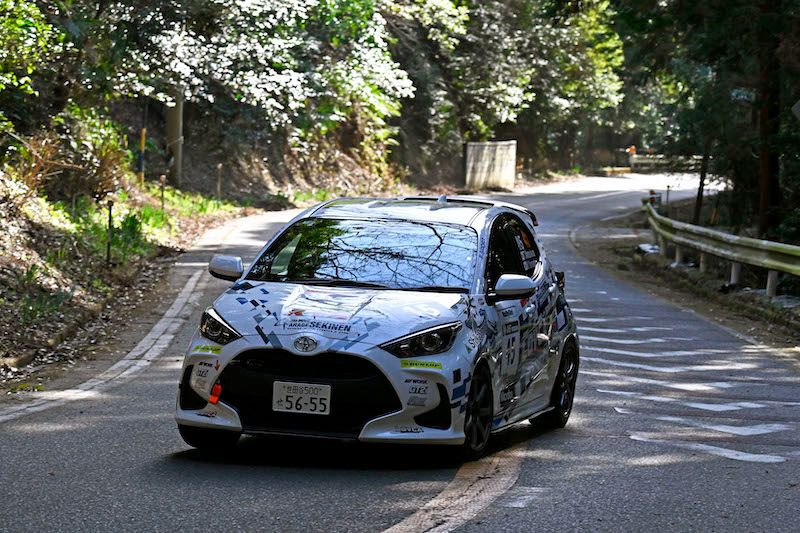 マシンスイッチの新井大輝がGRヤリスで圧勝。開幕戦ラリー三河湾を制する／全日本ラリー