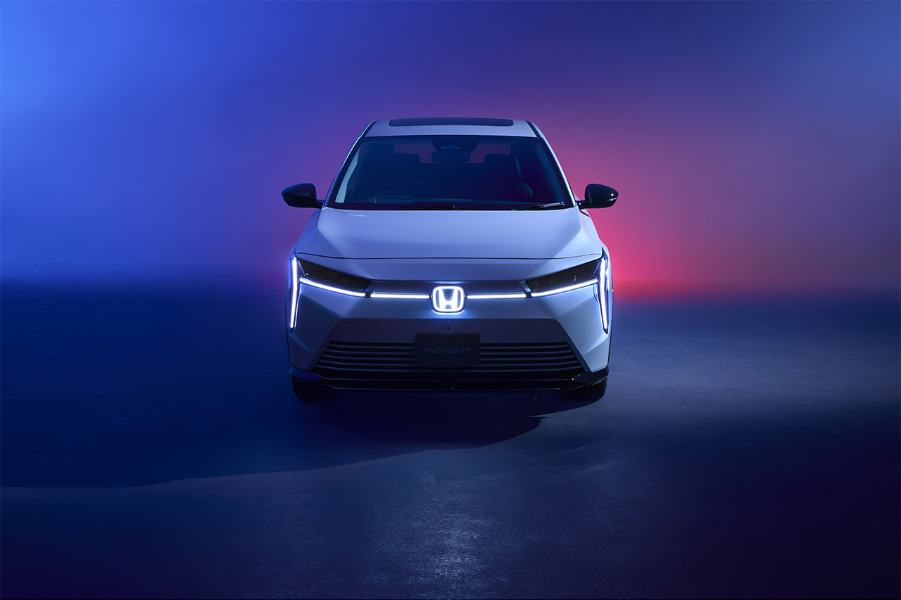 ホンダ、新型インサイトを先行公開。航続500km超の“個性派EV”クロスオーバーSUVとして2026年春デビューへ
