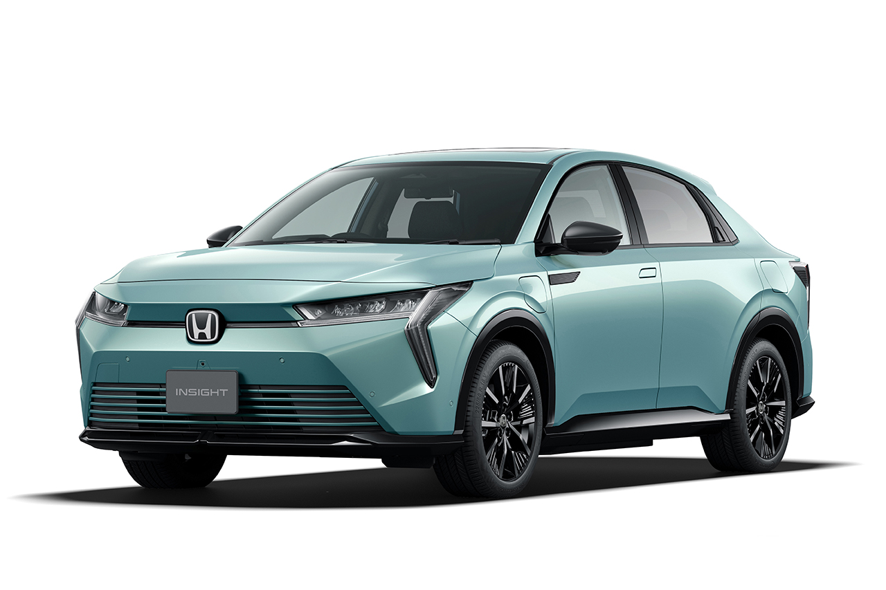 ホンダ、新型インサイトを先行公開。航続500km超の“個性派EV”クロスオーバーSUVとして2026年春デビューへ