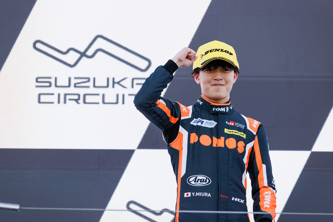 三浦柚貴（PONOS RACING TOM’S TGR-DC FR）