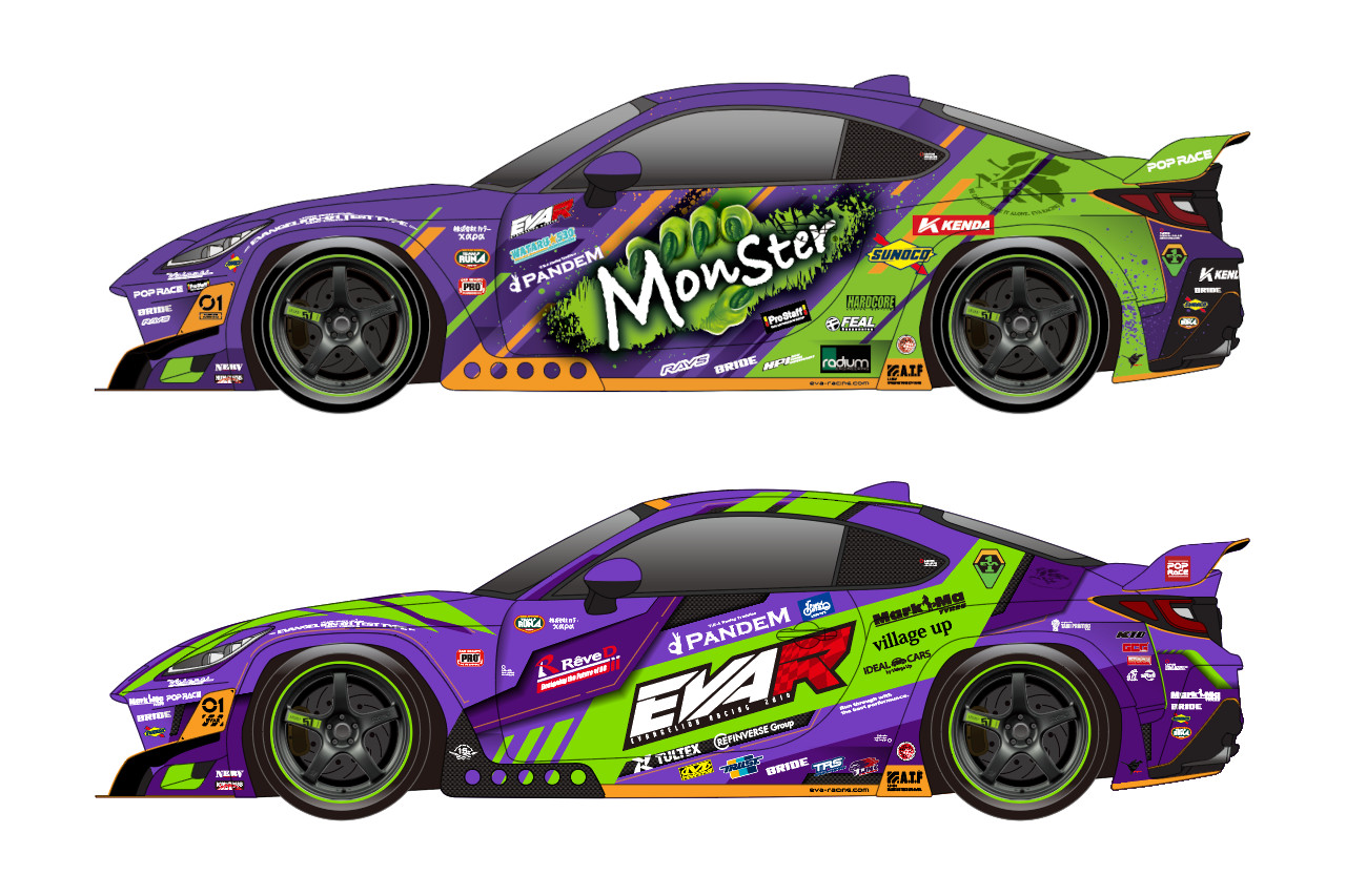 エヴァンゲリオンレーシング、2026年参戦体制を発表。4台体制で国内外の3カテゴリーに挑む