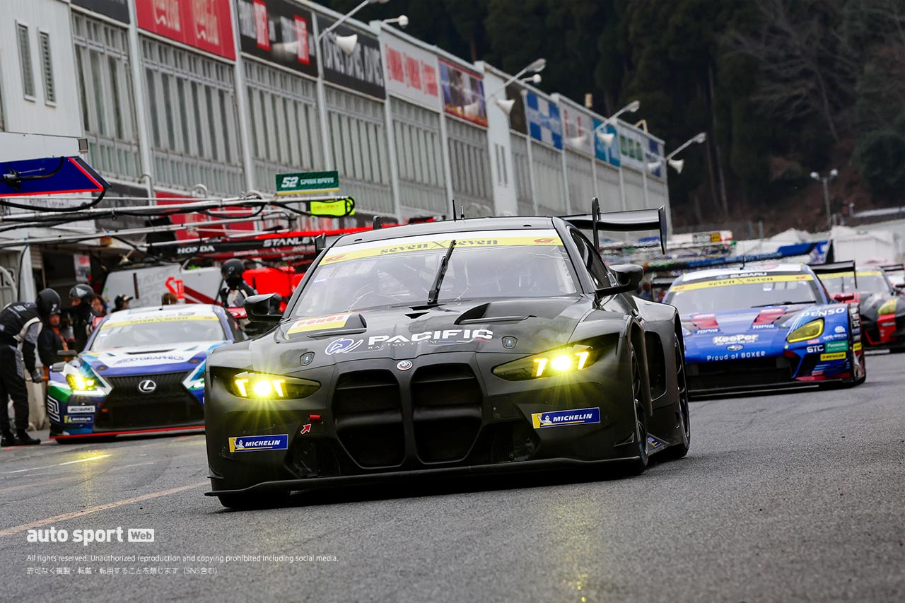 PACIFIC ウマ娘 NAC BMWがスーパーGT岡山公式テストで好発進「駆けぬけられるクルマ」とドライバーたちも好印象