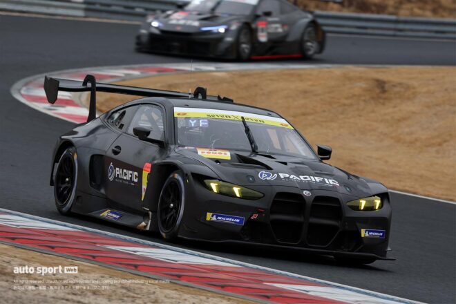 PACIFIC ウマ娘 NAC BMWがスーパーGT岡山公式テストで好発進「駆けぬけられるクルマ」とドライバーたちも好印象
