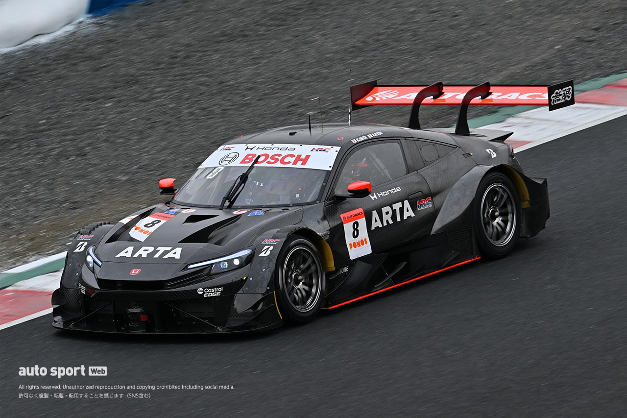 2026年スーパーGT岡山公式テスト走行全車総覧　GT500クラス