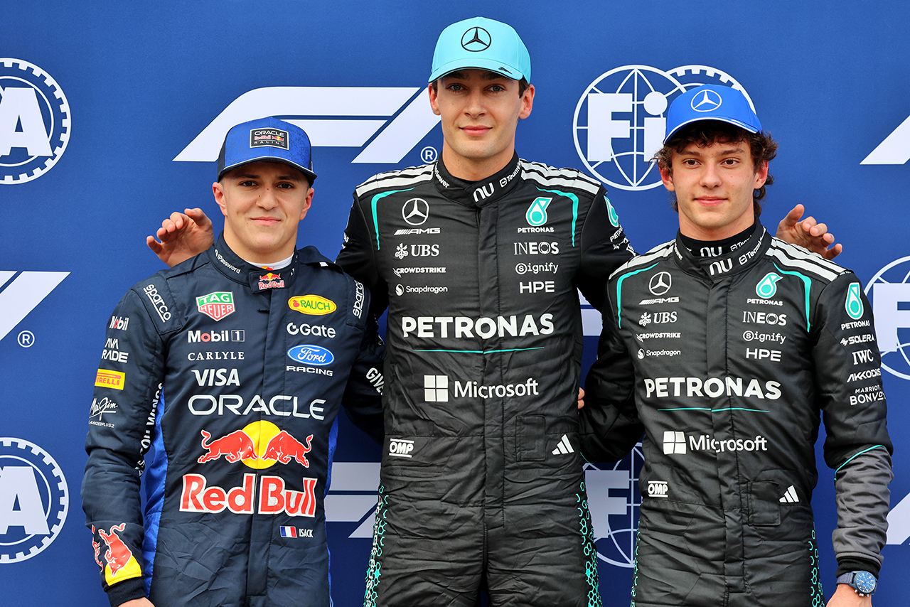 2026年F1第1戦オーストラリアGP　予選トップ3