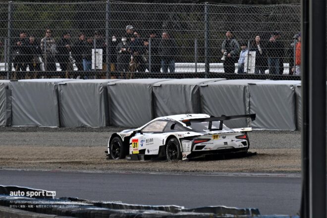 スーパーGT岡山公式テスト締めくくりのセッション4は赤旗3回と荒れ模様。ENEOS X PRIME GR Supraがトップタイム