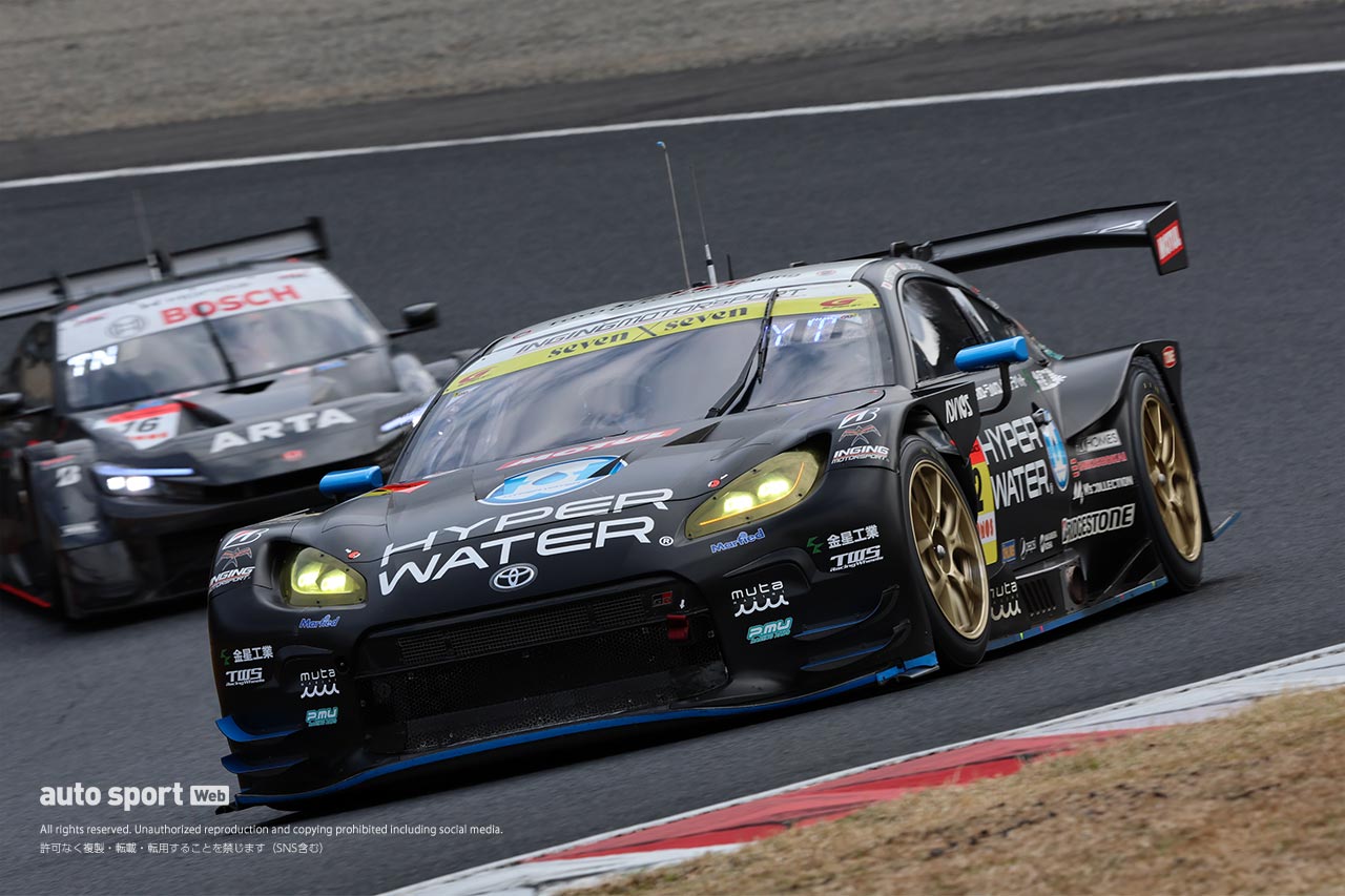 スーパーGT岡山公式テスト締めくくりのセッション4は赤旗3回と荒れ模様。ENEOS X PRIME GR Supraがトップタイム