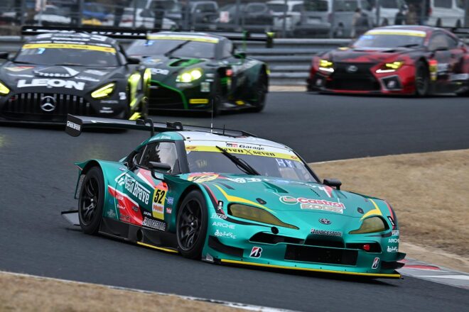 スーパーGT岡山公式テスト締めくくりのセッション4は赤旗3回と荒れ模様。ENEOS X PRIME GR Supraがトップタイム