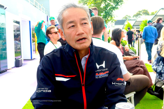 武石伊久雄ホンダ・レーシング専務取締役兼四輪レース部部長インタビュー