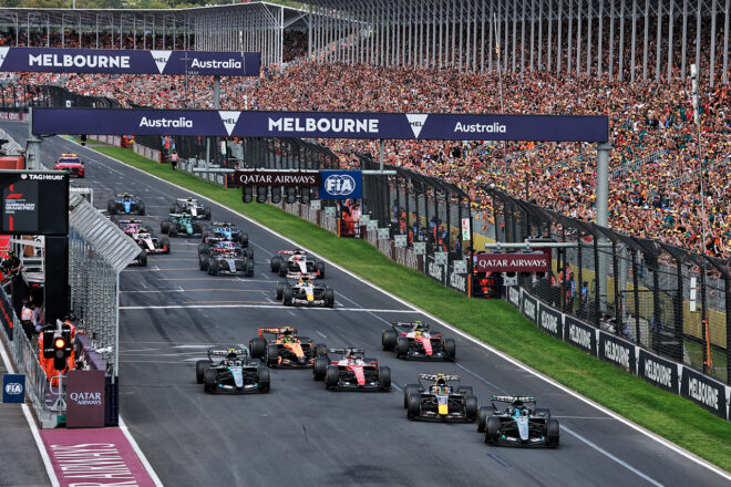 2026年F1第1戦オーストラリアGP　決勝スタート