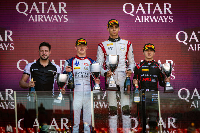 2026年FIA F3第1戦メルボルン フィーチャーレース 表彰式