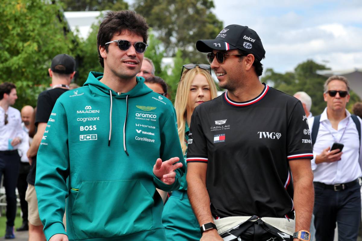 ランス・ストロール（アストンマーティン）＆セルジオ・ペレス（キャデラック）