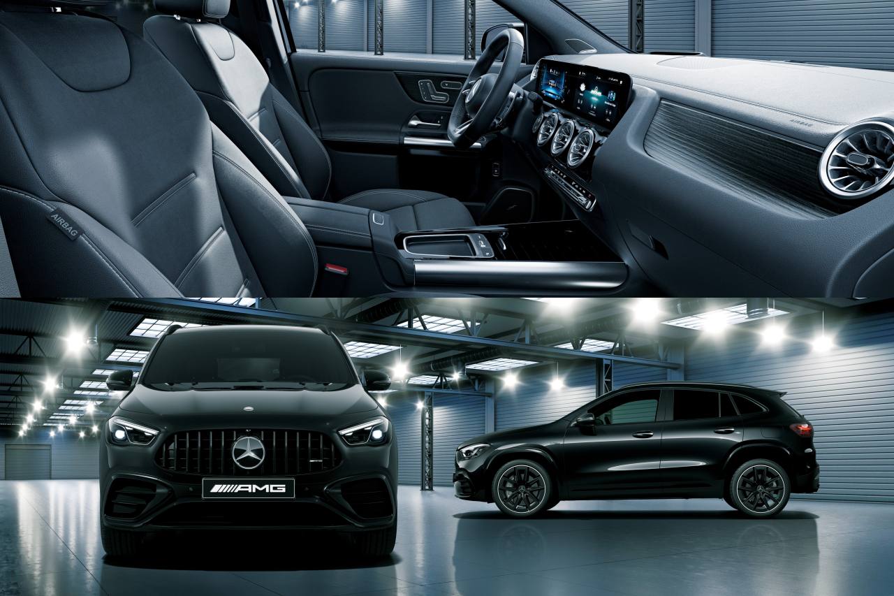 メルセデスAMG、最小SUV『GLA 35』初の独別仕様車“Black Masterpiece”をオンライン限定発売