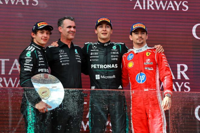 2026年F1第1戦オーストラリアGP　表彰式