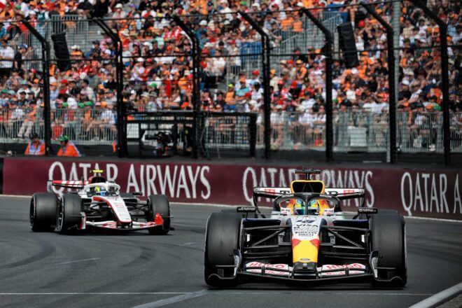 アービッド・リンドブラッド（レーシングブルズ）＆オリバー・ベアマン（ハース）