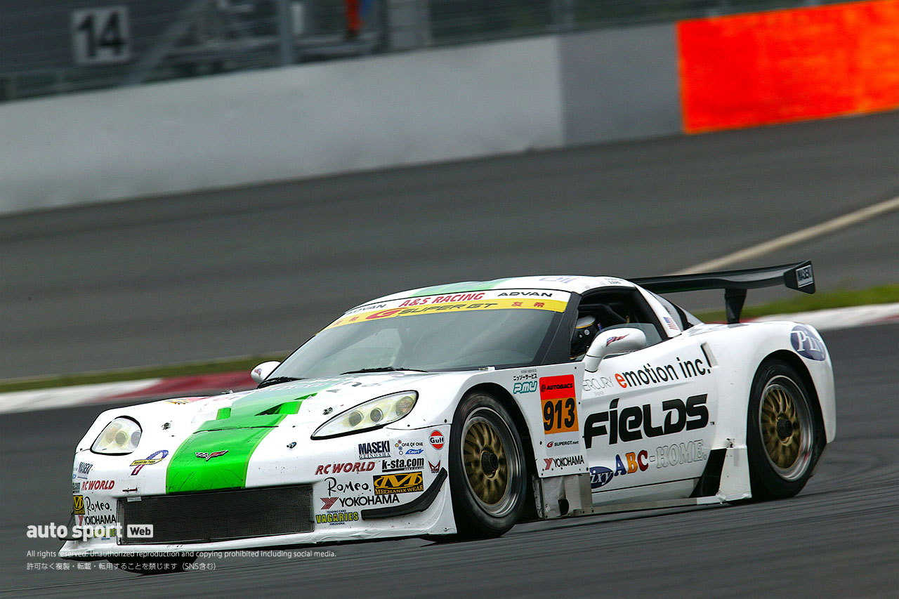 『フィールズ ADVANコルベットC6』日本のGT挑むも不発だったアメリカンFR【忘れがたき銘車たち】
