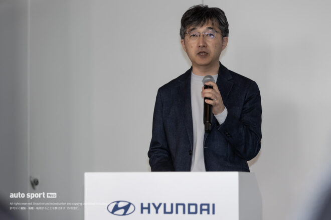 織戸茉彩がヒョンデIONIQ 5Nで全日本EV-GPに参戦決定。発表会で“先輩”リ・ジョンウを質問攻めに