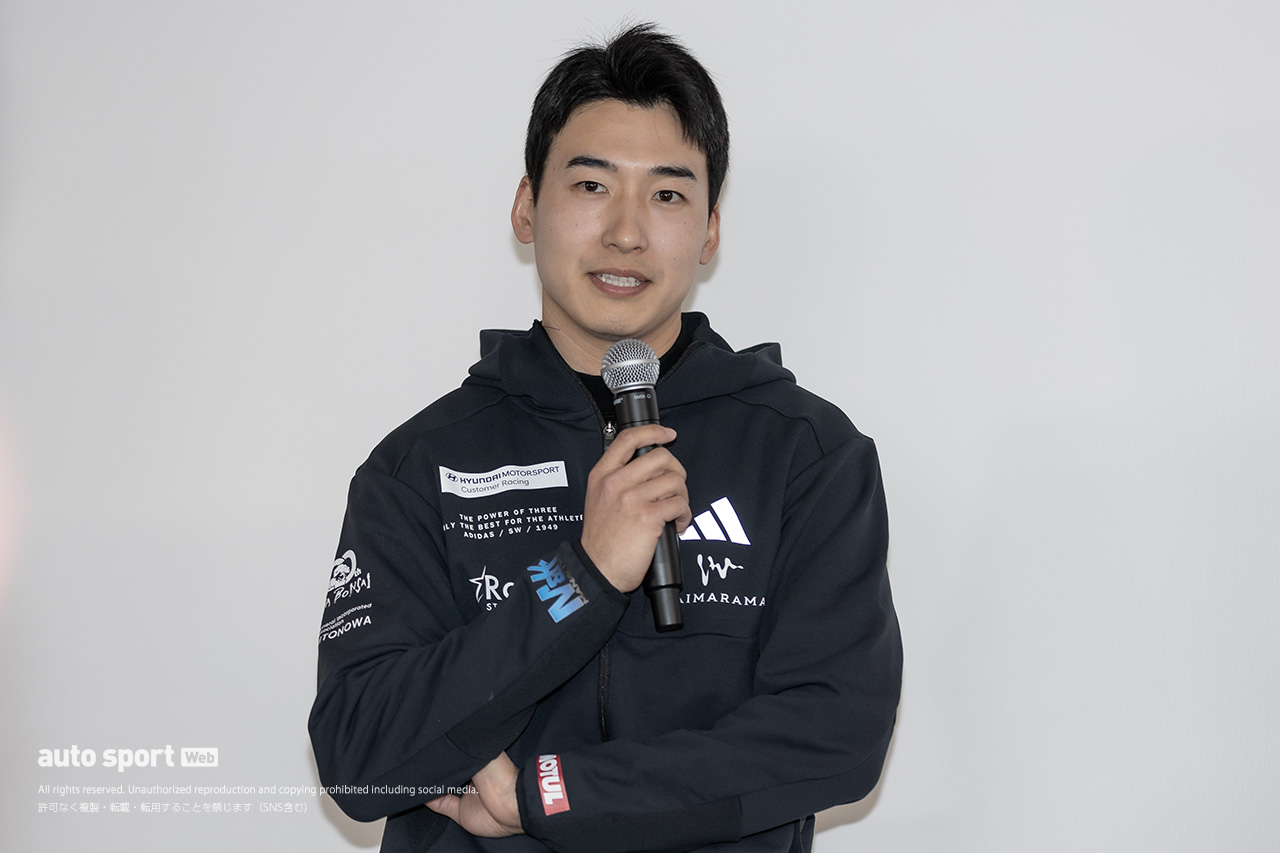 織戸茉彩がヒョンデIONIQ 5Nで全日本EV-GPに参戦決定。発表会で“先輩”リ・ジョンウを質問攻めに