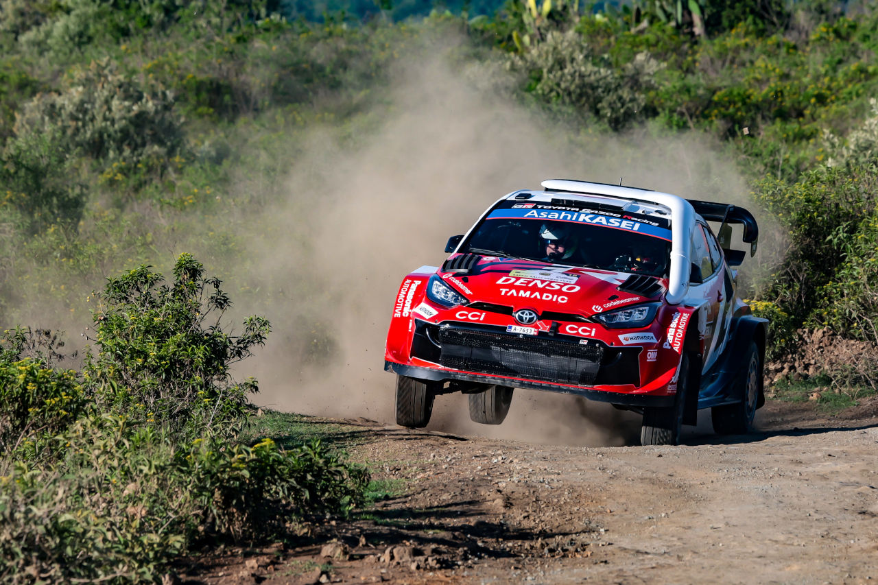 伝統のサファリ・ラリー始まる。トヨタ勢を抑えヌービルがシェイクダウン最速、勝田貴元は8番手／WRC第3戦