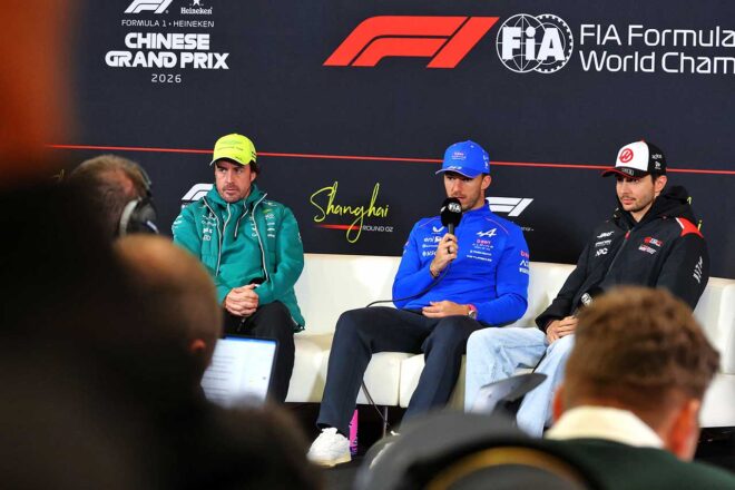 F1第2戦木曜会見