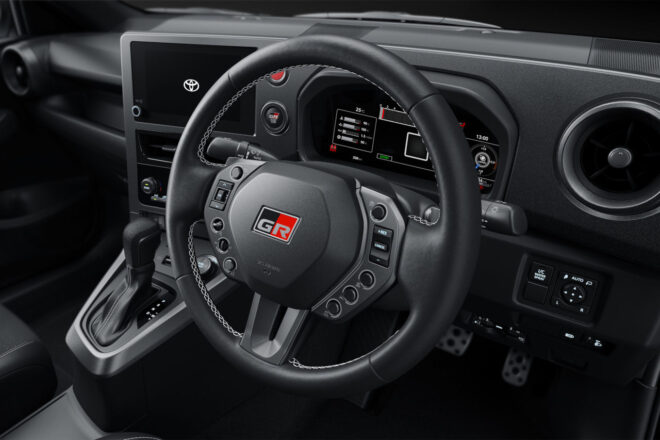 『GRヤリス』がさらに進化。26式は新開発のステアリングと高性能タイヤを装着し4月発売