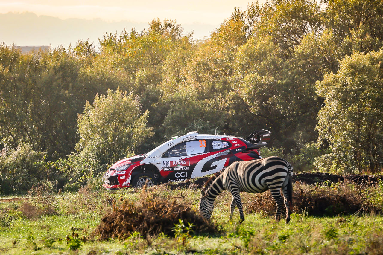 ソルベルグが初日首位、波乱の幕開けとなったサファリ・ラリーで抜け出す。勝田はトラブル遭遇も上位キープ／WRC第3戦