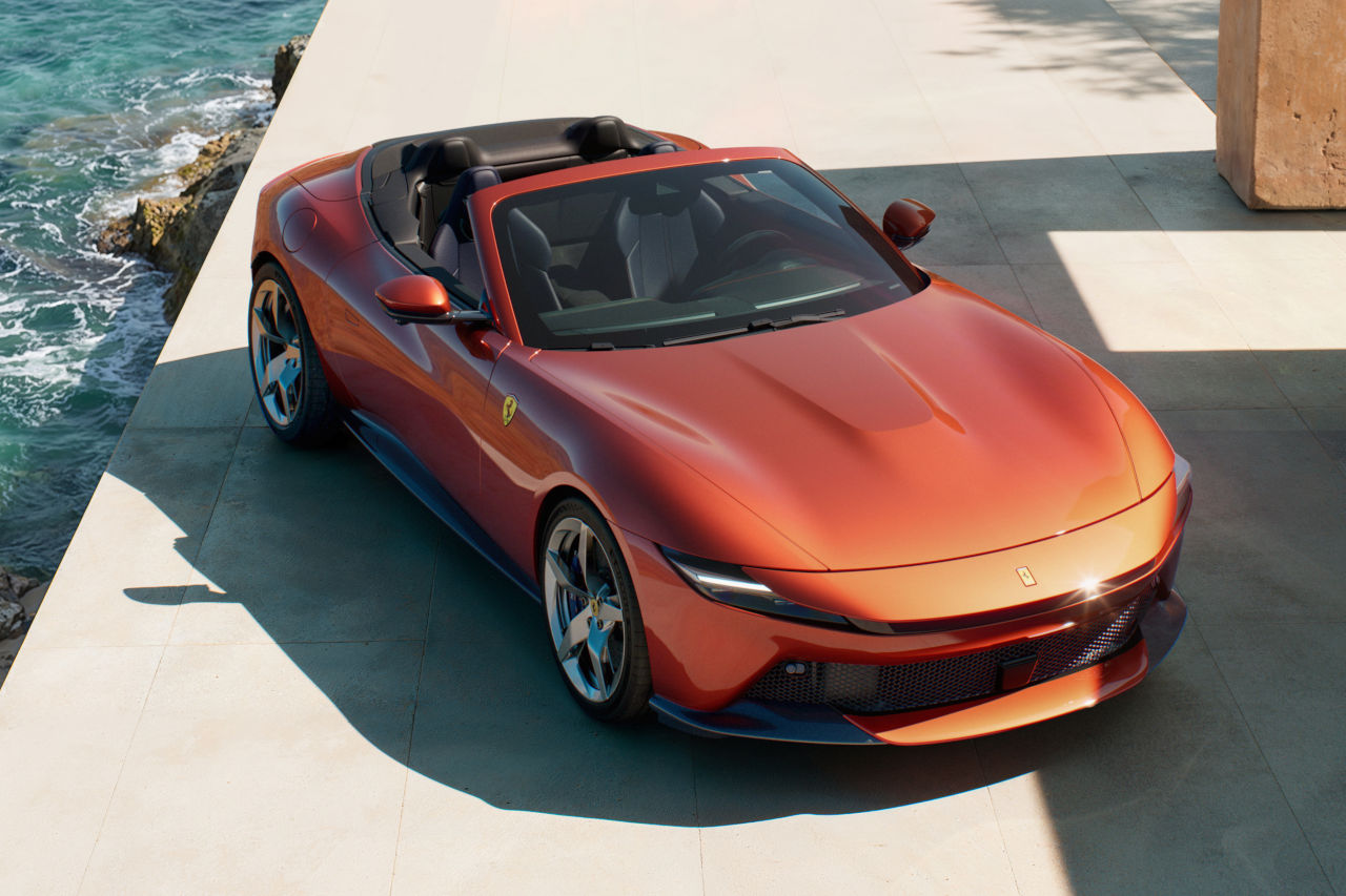 フェラーリ、新型2＋オープン『アマルフィ・スパイダー』を発表。3.8リッターV8ツインターボで640PS発揮