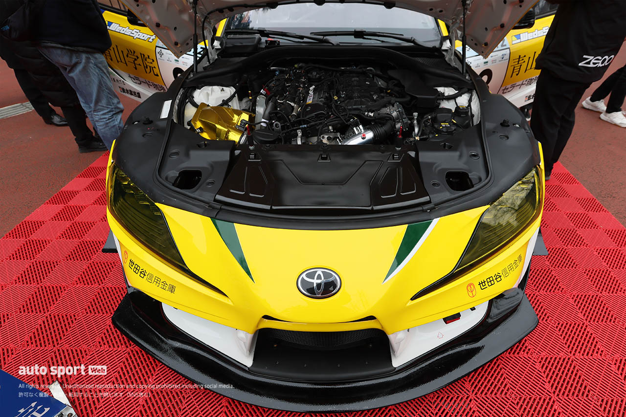 WedsSportが青山学院大学体育会自動車部のスーパー耐久参戦をサポート。メインスポンサーに就任、ホイールを供給へ