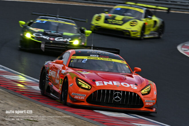 スーパーGT GT300クラスに出場するGT3カーの2026年の“変化点”。リヤウイング、リップ、カナードのカラーリングはSRO規定合わせに