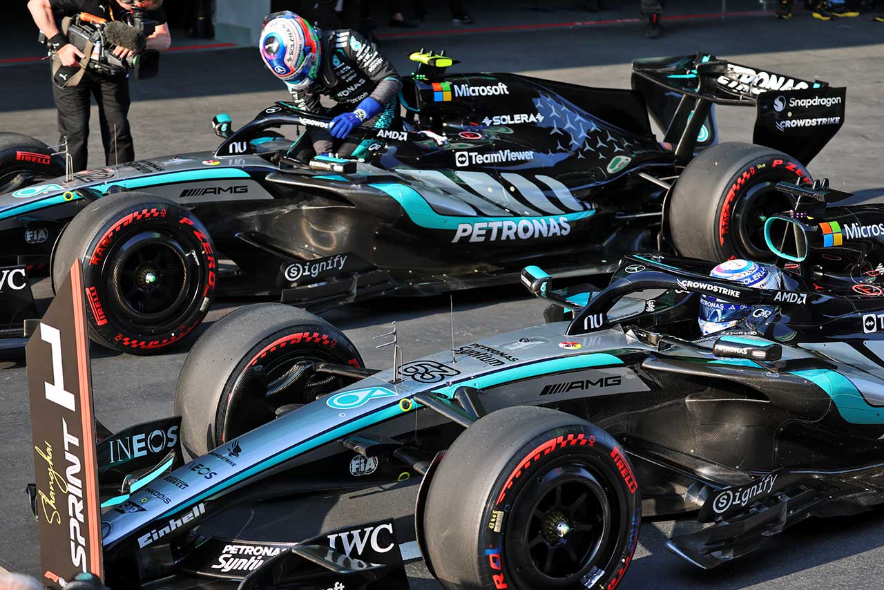 ジョージ・ラッセル＆アンドレア・キミ・アントネッリ（メルセデス）