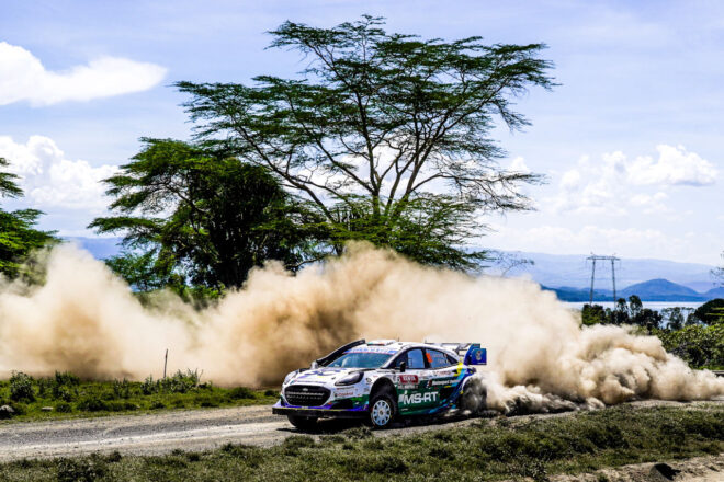 オジエ猛追！ 2番手に浮上し首位ソルベルグに急接近。その差は1秒に／WRC第3戦サファリ・ラリー・ケニア