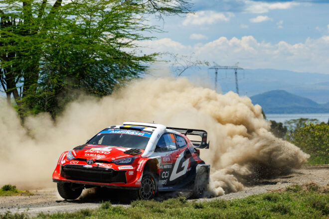 2日目もトヨタ勢が上位独占。僚友肉薄もソルベルグが首位キープ「見ているだけでも非常にエキサイティング」／WRC第3戦ケニア